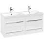 Villeroy & Boch Avento szafka 118x45,2x51,4 cm podumywalkowa wisząca Brilliant White A89300VE zdj.1
