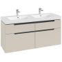 Villeroy & Boch Subway 2.0 szafka 128,7x44,9x59 cm podumywalkowa wisząca Cashmere Grey A91710VN zdj.3