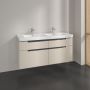 Villeroy & Boch Subway 2.0 szafka 128,7x44,9x59 cm podumywalkowa wisząca Cashmere Grey A91710VN zdj.7