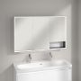 Villeroy & Boch My View+ szafka 120x16,8x75 cm z lustrem Pure White B48112VF zdj.10