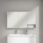 Villeroy & Boch My View+ szafka 130x16,8x75 cm z lustrem Pure White B48113VF zdj.12