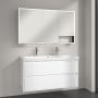 Villeroy & Boch My View+ szafka 130x16,8x75 cm z lustrem Pure White B48113VF zdj.13