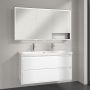Villeroy & Boch My View+ szafka 140x16,8x75 cm z lustrem Brilliant White/czarny B48114VE zdj.13