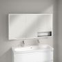 Villeroy & Boch My View+ szafka 140x16,8x75 cm z lustrem Brilliant White/czarny B48114VE zdj.10