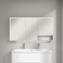 Villeroy & Boch My View+ szafka 140x16,8x75 cm z lustrem Pure White/czarny B48114VF zdj.12