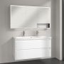 Villeroy & Boch My View+ szafka 140x16,8x75 cm z lustrem Pure White/czarny B48114VF zdj.13