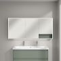 Villeroy & Boch My View+ szafka 75x16,8x160 cm z lustrem Soft Green/czarny B48116AF zdj.3