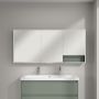 Villeroy & Boch My View+ szafka 75x16,8x160 cm z lustrem Soft Green/czarny B48116AF zdj.4