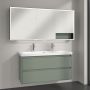 Villeroy & Boch My View+ szafka 160x16,8x75 cm z lustrem Soft Green/czarny B48116AF zdj.13