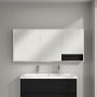 Villeroy & Boch My View+ szafka 75x16,8x160 cm z lustrem Volcano Black/czarny B48116VL zdj.4