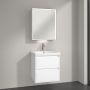 Villeroy & Boch My View+ szafka 60x16,8x75 cm z lustrem prawa Pure White B4816RVF zdj.13