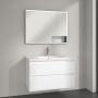 Villeroy & Boch My View+ szafka 100x16,8x75 cm z lustrem Pure White B48210VF zdj.9