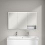 Villeroy & Boch My View+ szafka 120x16,8x75 cm z lustrem Pure White B48212VF zdj.8