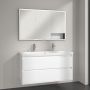Villeroy & Boch My View+ szafka 120x16,8x75 cm z lustrem Pure White B48212VF zdj.9
