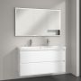 Villeroy & Boch My View+ szafka 130x16,8x75 cm z lustrem Brilliant White B48213VE zdj.9