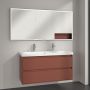 Villeroy & Boch My View+ szafka 160x16,8x75 cm z lustrem wine red B48216AH zdj.8