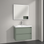 Villeroy & Boch My View+ szafka 80x16,8x75 cm z lustrem  Soft Green B48280AF zdj.8