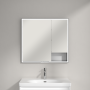 Villeroy & Boch My View+ szafka 80x16,8x75 cm z lustrem Brilliant White B48280VE zdj.7