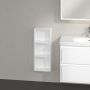 Villeroy & Boch My View+ szafka 30x16,7x75 cm boczna wisząca Brilliant White B85530VE zdj.4