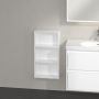 Villeroy & Boch My View+ szafka 40x16,7x75 cm boczna wisząca Brilliant White B85540VE zdj.4