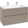 Villeroy & Boch Collaro szafka 99,6x49,8x60,3 cm podumywalkowa wisząca Taupe C13900VM zdj.2