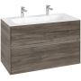 Villeroy & Boch Collaro szafka 99,6x49,8x60,3 cm podumywalkowa wisząca Stone Oak C139B0RK zdj.2