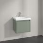 Villeroy & Boch Skyla szafka 52,2x42,4x43,6 cm podumywalkowa wisząca Soft Green C78300AF zdj.6