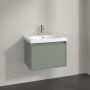 Villeroy & Boch Skyla szafka 62,2x43,9x43,6 cm podumywalkowa wisząca Soft Green C78500AF zdj.6