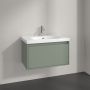 Villeroy & Boch Skyla szafka 77,2x43,9x43,6 cm podumywalkowa wisząca Soft Green C78600AF zdj.6