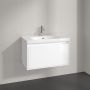 Villeroy & Boch Skyla szafka 77,2x43,9x43,6 cm podumywalkowa wisząca Brilliant White C78600VE zdj.6
