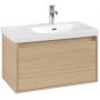 Villeroy & Boch Skyla szafka 77,2x43,9x43,6 cm podumywalkowa wisząca Nordic Oak C78600VJ zdj.3