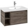 Villeroy & Boch Skyla szafka 77,2x43,9x43,6 cm podumywalkowa wisząca prawa Stone Oak C78700RK zdj.3