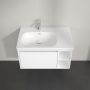 Villeroy & Boch Skyla szafka 77,2x43,9x43,6 cm podumywalkowa wisząca lewa Brilliant White C78800VE zdj.8