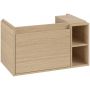 Villeroy & Boch Skyla szafka 77,2x43,9x43,6 cm podumywalkowa wisząca lewa Nordic Oak C78800VJ zdj.1