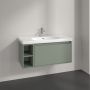 Villeroy & Boch Skyla szafka 97,2x43,9x43,6 cm podumywalkowa wisząca Soft Green C79000AF zdj.6