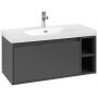 Villeroy & Boch Skyla szafka 97,2x43,9x43,6 cm podumywalkowa wisząca Graphite C79100VR zdj.3
