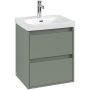 Villeroy & Boch Skyla szafka 52,2x42,4x59,6 cm podumywalkowa wisząca Soft Green C79300AF zdj.3