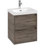 Villeroy & Boch Skyla szafka 52,2x42,4x59,6 cm podumywalkowa wisząca Stone Oak C79300RK zdj.3