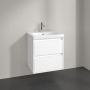 Villeroy & Boch Skyla szafka 57,2x43,9x59,6 cm podumywalkowa wisząca Brilliant White C79400VE zdj.7