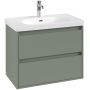Villeroy & Boch Skyla szafka 77,2x43,9x59,6 cm podumywalkowa wisząca Soft Green C79600AF zdj.3