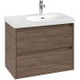 Villeroy & Boch Skyla szafka 77,2x43,9x59,6 cm podumywalkowa wisząca Arizona Oak C79700VH zdj.3