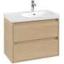 Villeroy & Boch Skyla szafka 77,2x43,9x59,6 cm podumywalkowa wisząca prawa Nordic Oak C79700VJ zdj.3