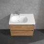 Villeroy & Boch Skyla szafka 77,2x43,9x59,6 cm podumywalkowa wisząca lewa Oak Kansas C79800RH zdj.9