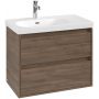 Villeroy & Boch Skyla szafka 77,2x43,9x59,6 cm podumywalkowa wisząca lewa Arizona Oak C79800VH zdj.3