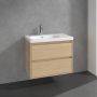 Villeroy & Boch Skyla szafka 77,2x43,9x59,6 cm podumywalkowa wisząca lewa Nordic Oak C79800VJ zdj.7
