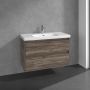 Villeroy & Boch Skyla szafka 97,2x43,9x59,6 cm podumywalkowa wisząca Stone Oak C79900RK zdj.7