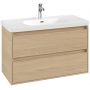 Villeroy & Boch Skyla szafka 97,2x43,9x59,6 cm podumywalkowa wisząca Nordic Oak C79900VJ zdj.3
