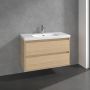Villeroy & Boch Skyla szafka 97,2x43,9x59,6 cm podumywalkowa wisząca Nordic Oak C79900VJ zdj.7