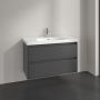 Villeroy & Boch Skyla szafka 97,2x43,9x59,6 cm podumywalkowa wisząca Graphite C79900VR zdj.7