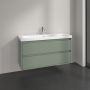 Villeroy & Boch Skyla szafka 117,2x43,9x59,6 cm podumywalkowa wisząca Soft Green C80000AF zdj.7